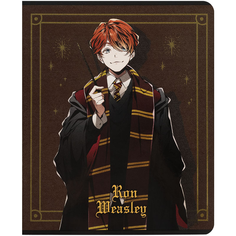 Тетрадь 24 лист., кл., гибр. лак + УФ лак, Harry Potter (HP25-238) Kite - фото 4