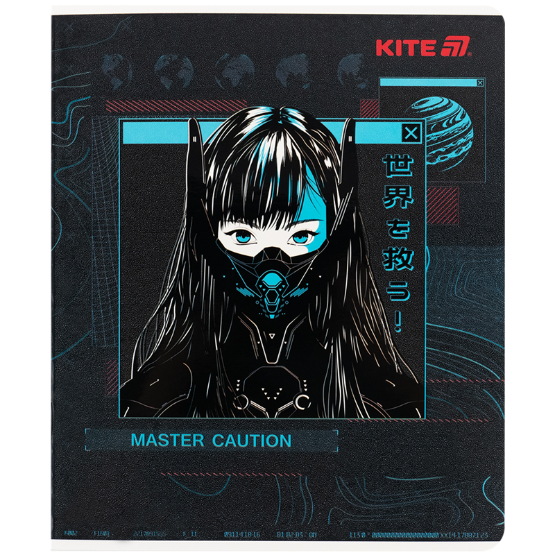 Тетрадь 24 лист., кл., гибр. лак + УФ лак, Kite Anime (K25-238-1) Kite - фото 12