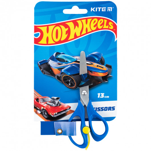 Ножиці  дитячі з пружиною, 13см Hot Wheels Kite - фото 1