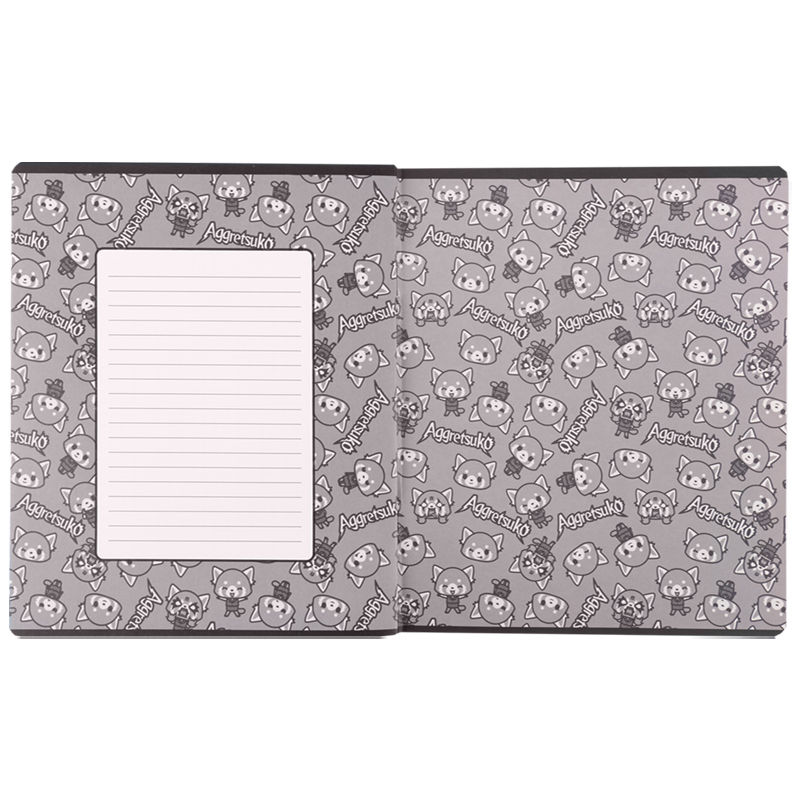 Зошит 24 арк., кл., софт тач + УФ лак, Aggretsuko (AR25-238) Kite - фото 9
