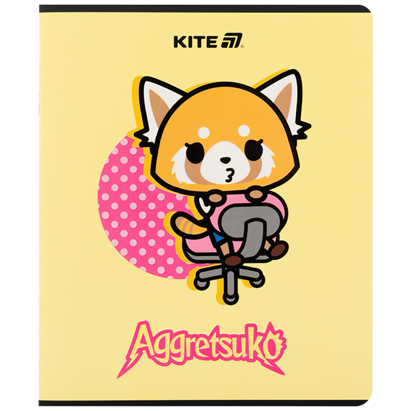 Зошит 24 арк., кл., софт тач + УФ лак, Aggretsuko (AR25-238) Kite - фото 10