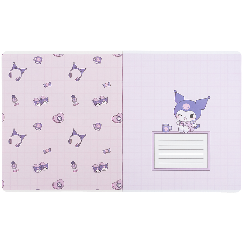 Зошит 24 арк., кл., софт тач + УФ лак, Hello Kitty (HK25-238) Kite - фото 7