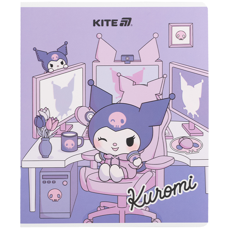 Зошит 24 арк., кл., софт тач + УФ лак, Hello Kitty (HK25-238) Kite - фото 10