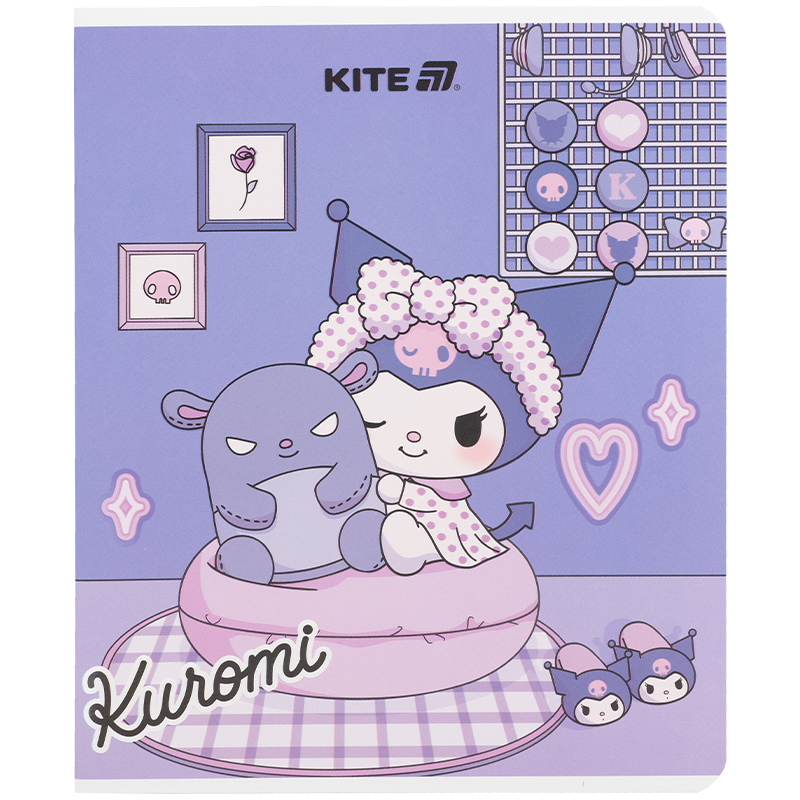 Зошит 24 арк., кл., софт тач + УФ лак, Hello Kitty (HK25-238) Kite - фото 12
