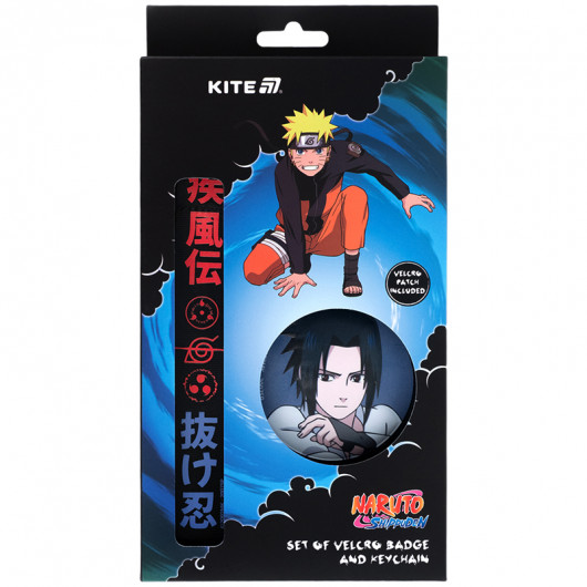 Набор бейдж на липучке и подвеска, 2 шт., 3010 Naruto Shippuden Kite - фото 1