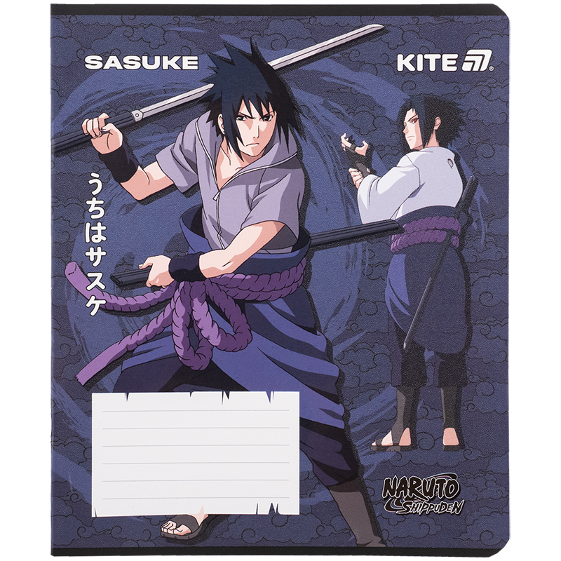Тетрадь 12 лист., кл., гибр. лак + УФ лак, Naruto Shippuden (NR25-232) Kite - фото 6