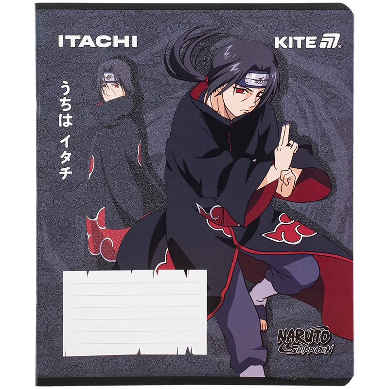 Тетрадь 12 лист., кл., гибр. лак + УФ лак, Naruto Shippuden (NR25-232) Kite - фото 9