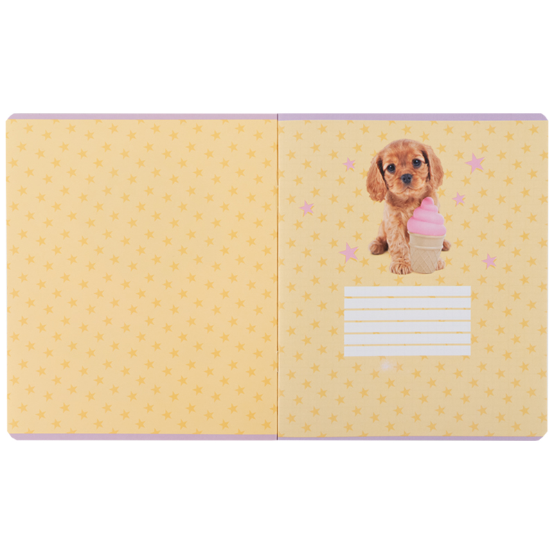 Зошит 24 арк., кл., софт тач + УФ лак, Studio Pets (SP25-238) Kite - фото 1