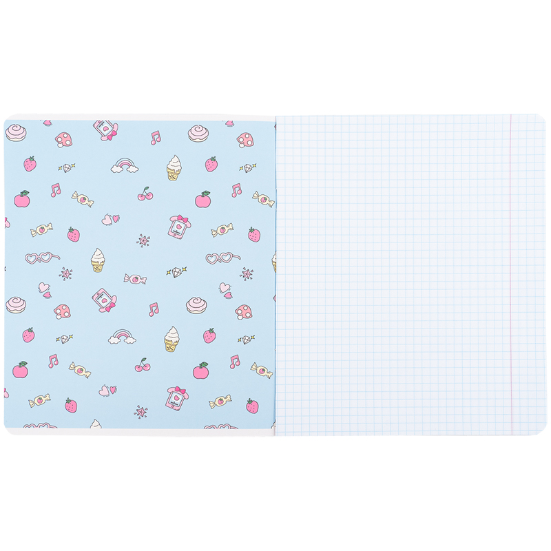 Зошит 12 арк., кл., софт тач + УФ лак, Hello Kitty-4 (HK25-232-4) Kite - фото 5