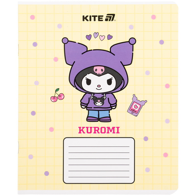 Зошит 12 арк., кл., софт тач + УФ лак, Hello Kitty-4 (HK25-232-4) Kite - фото 10