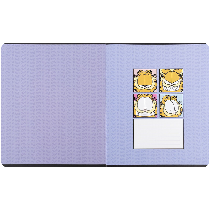 Тетрадь 24 лист., кл., УФ лак объёмный + софт тач, Garfield (GF25-238) Kite - фото 7