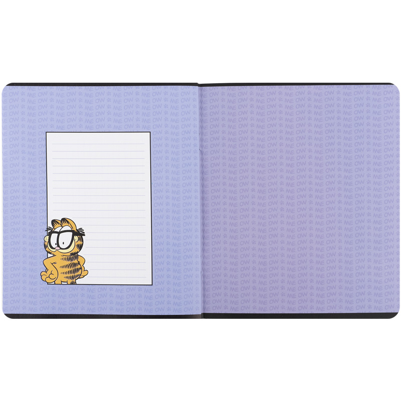 Тетрадь 24 лист., кл., УФ лак объёмный + софт тач, Garfield (GF25-238) Kite - фото 8