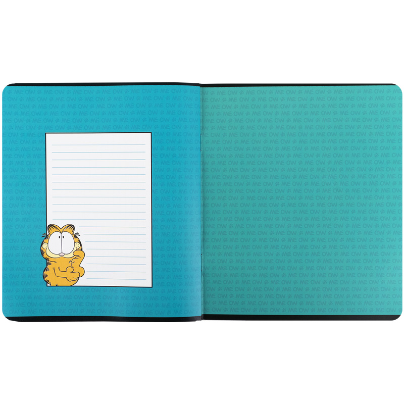 Тетрадь 24 лист., кл., УФ лак объёмный + софт тач, Garfield (GF25-238) Kite - фото 12