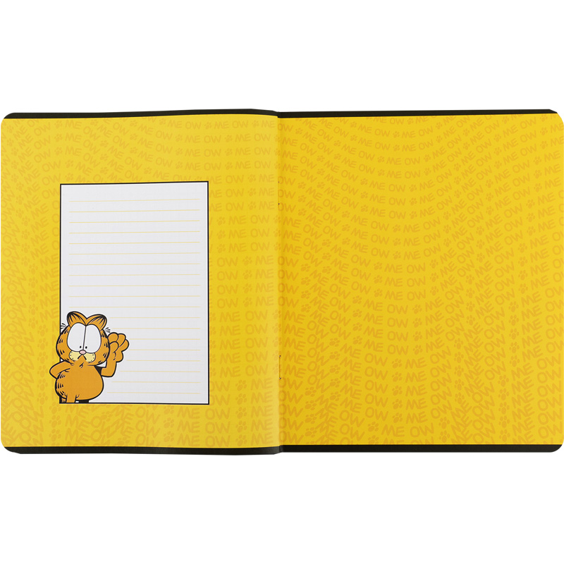 Тетрадь 24 лист., кл., УФ лак объёмный + софт тач, Garfield (GF25-238) Kite - фото 16