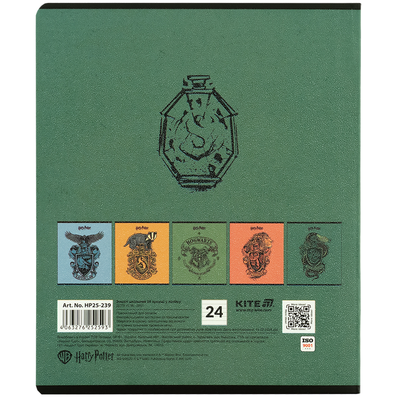 Зошит 24 арк., лін., гібр. лак + УФ лак, Harry Potter (HP25-239) Kite - фото 12