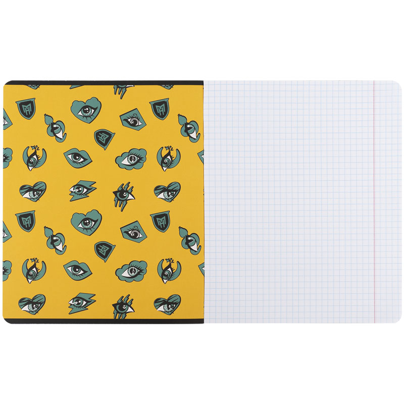 Тетрадь 12 лист., кл., софт тач + УФ лак, Monster High (MH25-232) Kite - фото 4