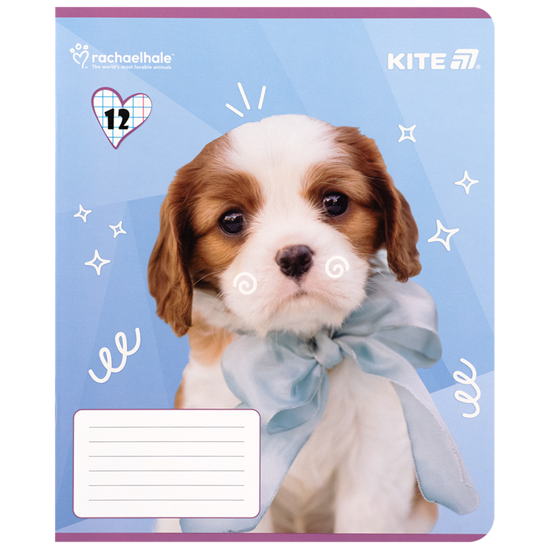 Зошит 12 арк., кл., софт тач + УФ лак, RH (R25-232) Kite - фото 3