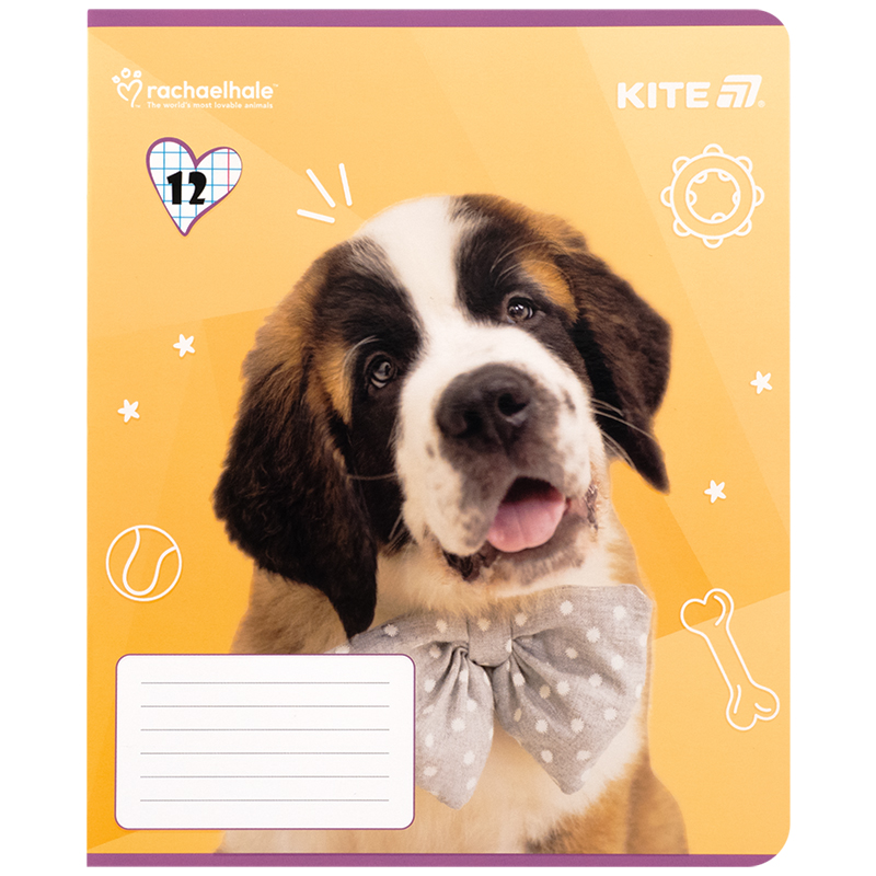 Зошит 12 арк., кл., софт тач + УФ лак, RH (R25-232) Kite - фото 9