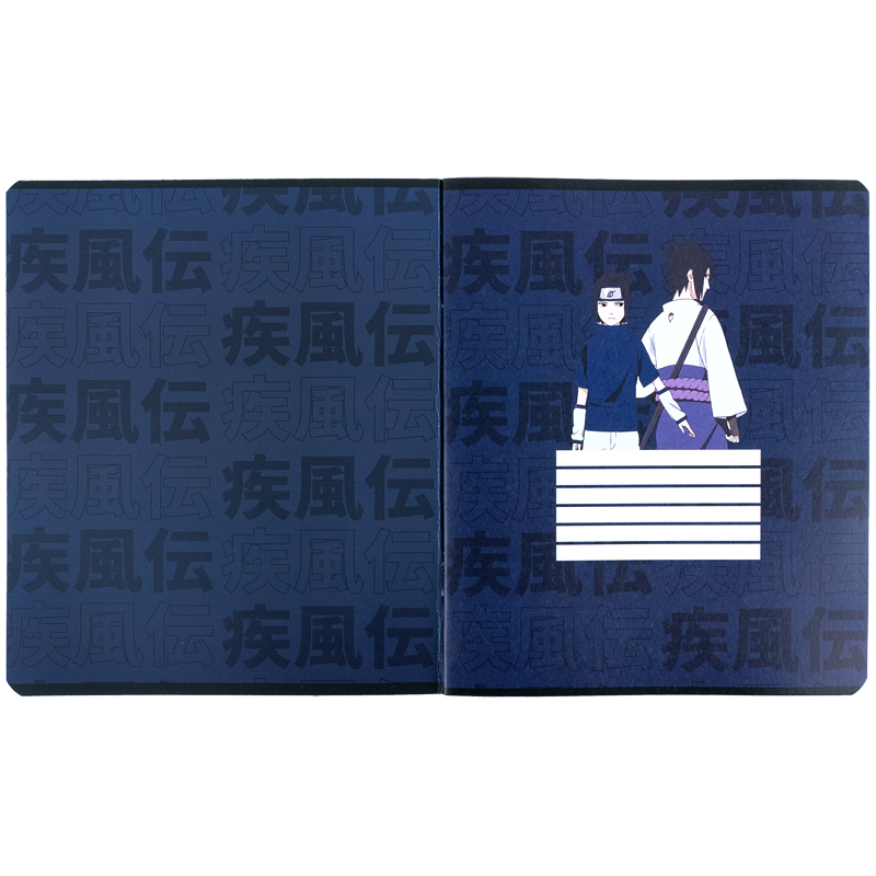 Тетрадь 24 лист.,лин., гибр. лак + УФ лак, Naruto Shippuden (NR24-239) Kite - фото 14