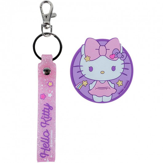 Набор бейдж на липучке и подвеска, 2 шт., 3010-3 Hello Kitty Kite - фото 1