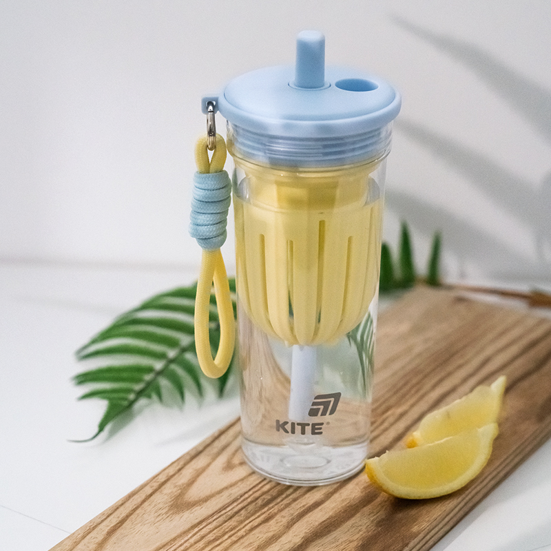 Стакан для води, 650 мл, жовто-блакитний Kite - фото 4