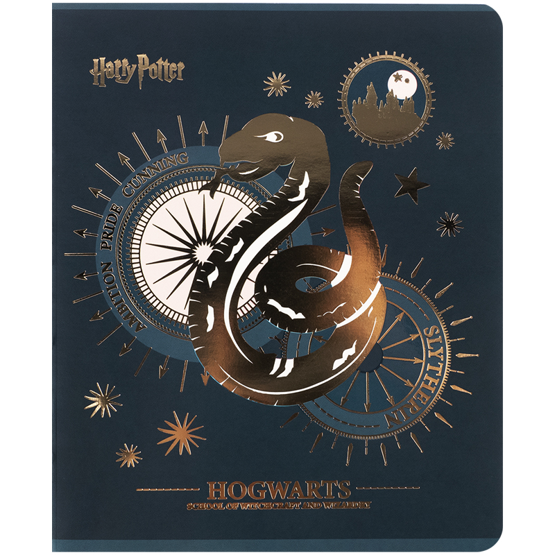 Тетрадь 48 лист., кл., фольга + УФ лак, Harry Potter (HP25-259) Kite - фото 5