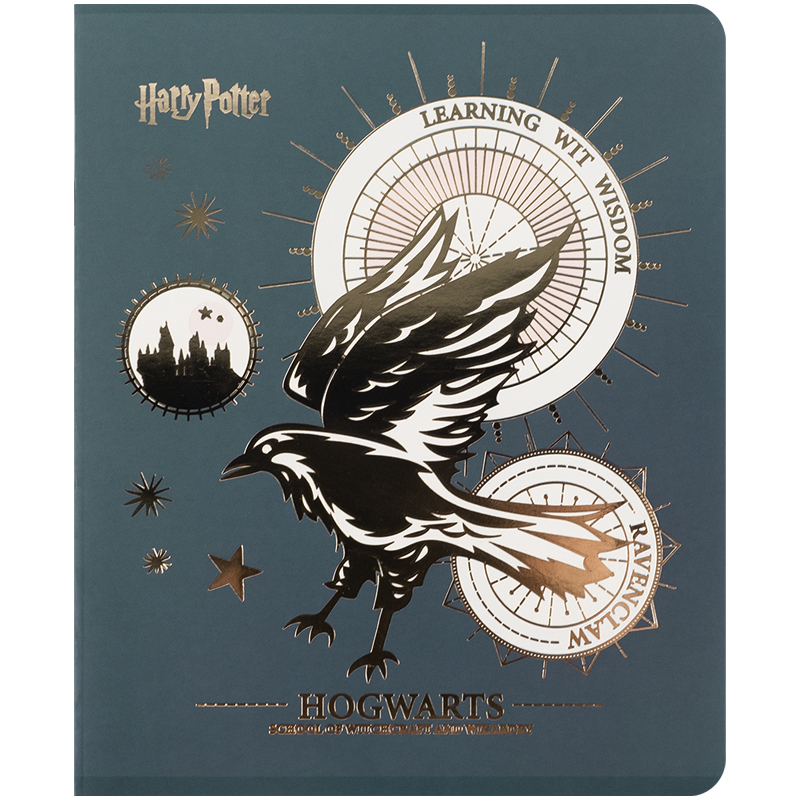 Тетрадь 48 лист., кл., фольга + УФ лак, Harry Potter (HP25-259) Kite - фото 13