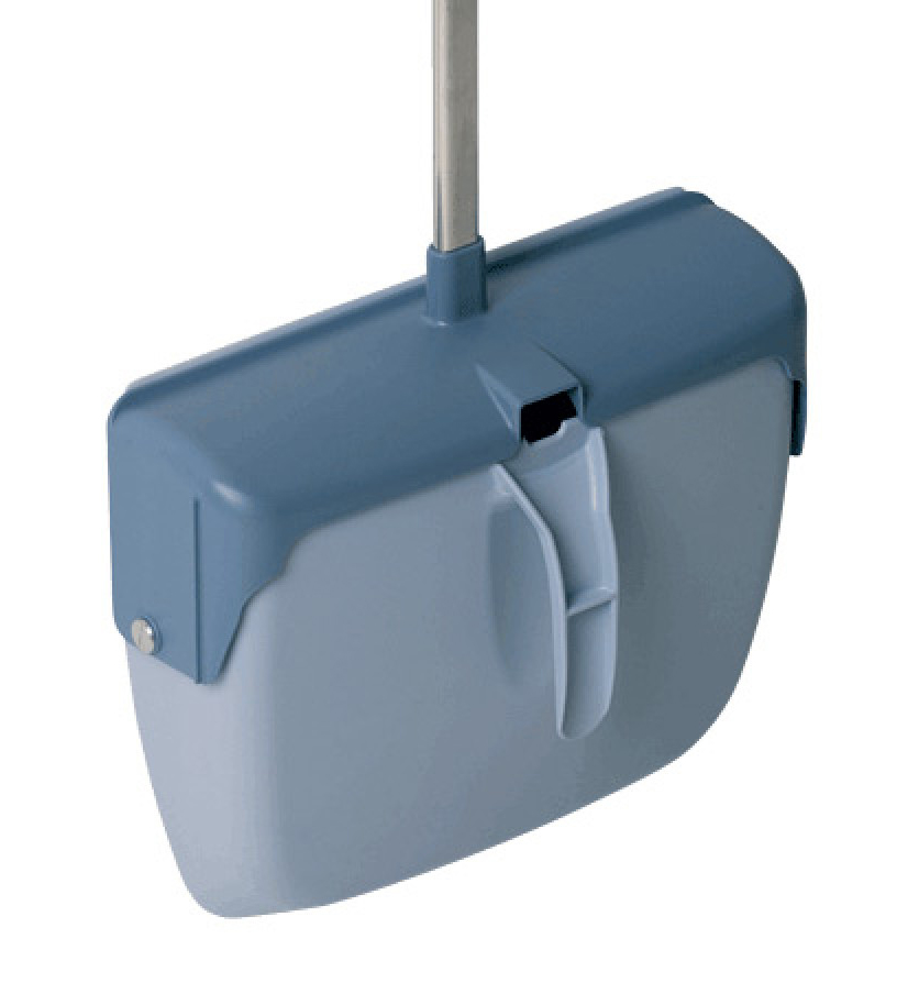 Совок для мусора с крышкой и длинной алюминиевой ручкой (512361) Vileda Professional - фото 3