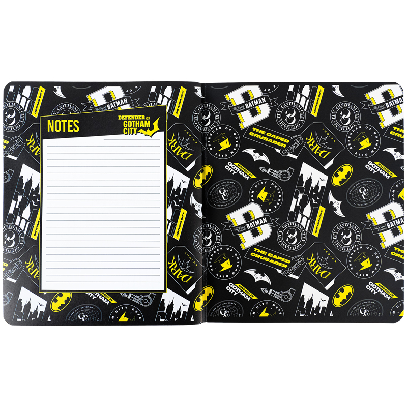 Тетрадь 48 лист., кл., гибр. лак + УФ лак, DC Comics (DC24-259) Kite - фото 8