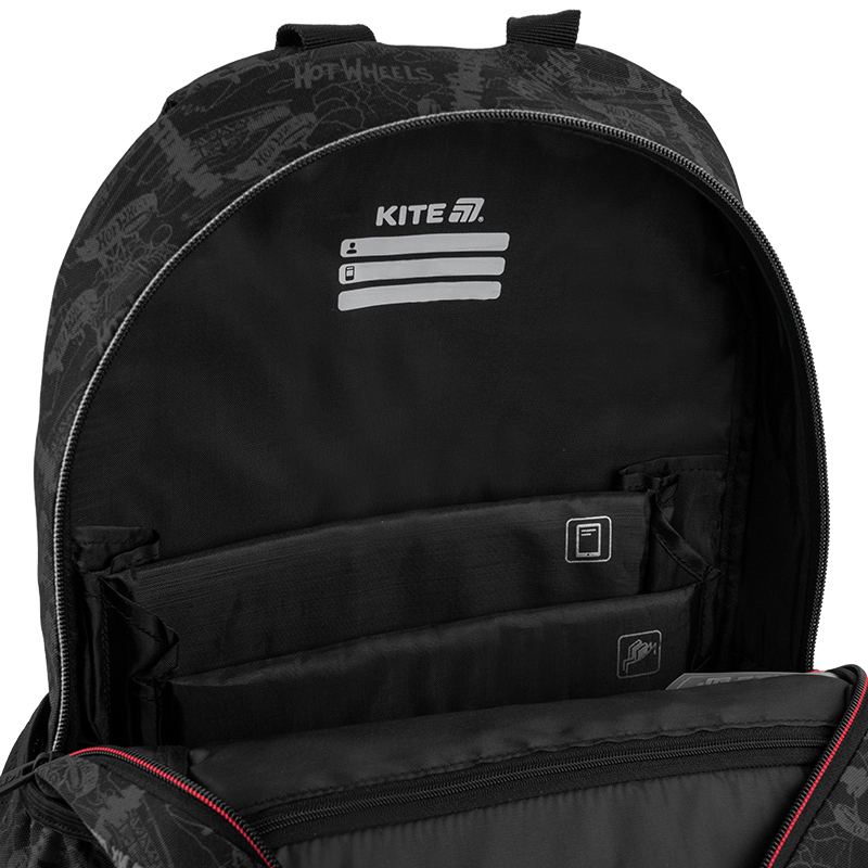 Рюкзак Kite Education 585 Hot Wheels Kite - фото 8