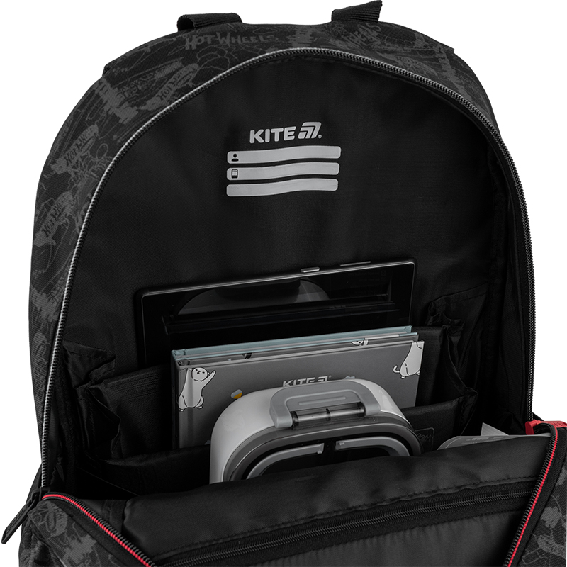 Рюкзак Kite Education 585 Hot Wheels Kite - фото 9