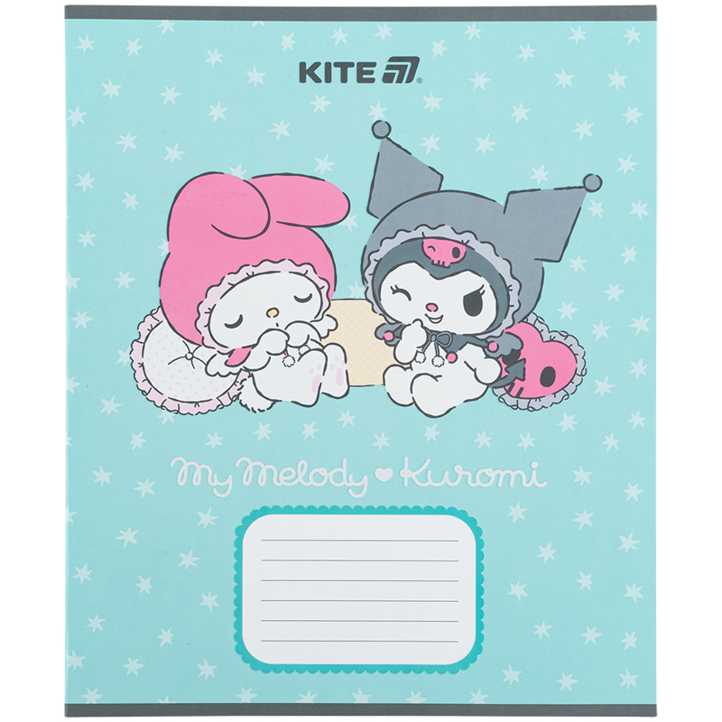 Зошит 12 арк., кос., софт тач + УФ лак, Hello Kitty-2 (HK25-235-2) Kite - фото 5