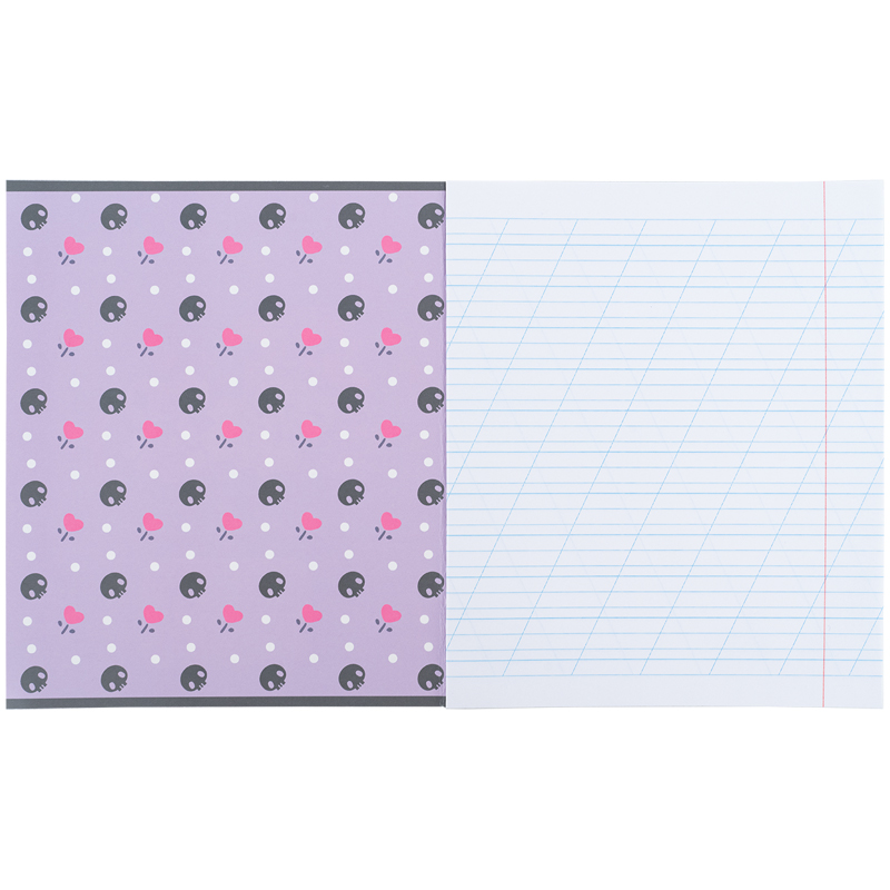 Зошит 12 арк., кос., софт тач + УФ лак, Hello Kitty-2 (HK25-235-2) Kite - фото 6