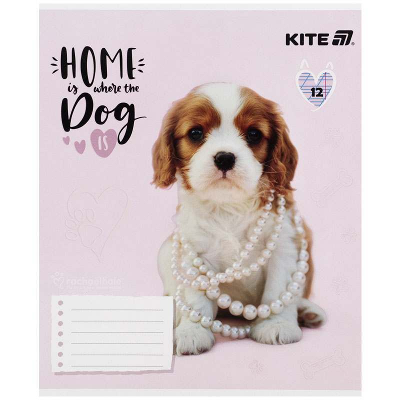 Тетрадь 12 лист., кос., софт тач + УФ лак, RH (R25-235) Kite - фото 5