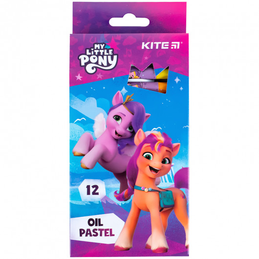 Пастель масляная, 12 цветов Little Pony Kite - фото 1
