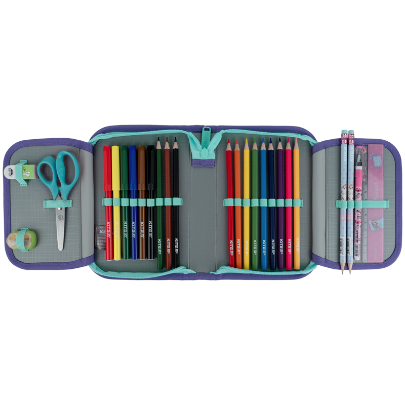 Пенал 1 отд., 2 отв., с наполнением 622H-2 Studio Pets Kite - фото 5