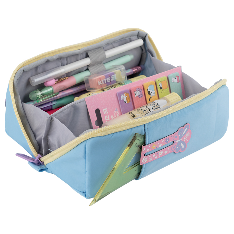 Пенал 2702-4 голубо-фиолетовый Kite - фото 4