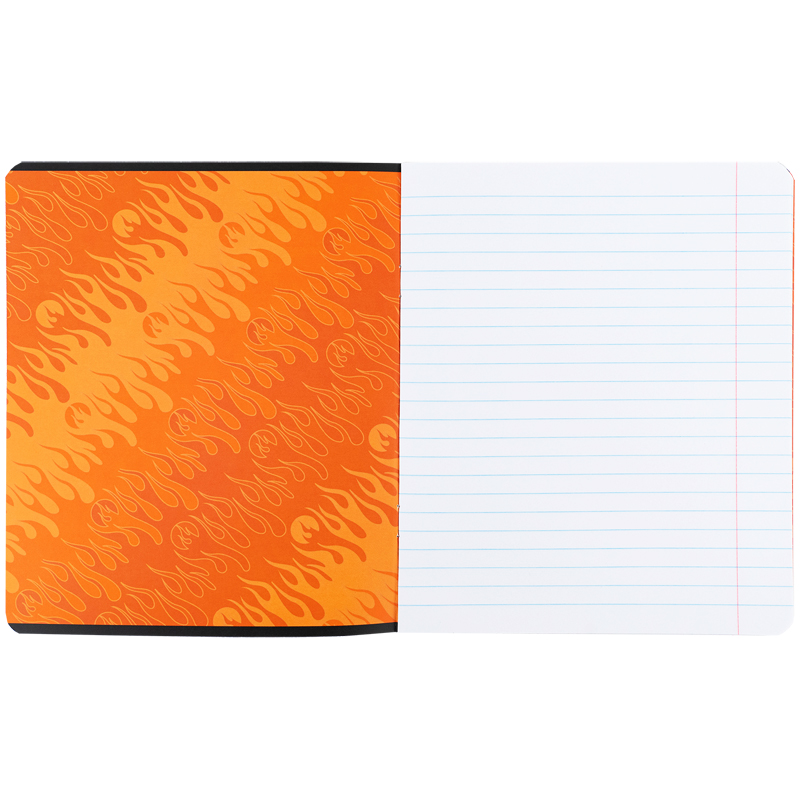 Тетрадь 12 лист., лин., гибр. лак + УФ лак, Hot Wheels (HW25-234) Kite - фото 2