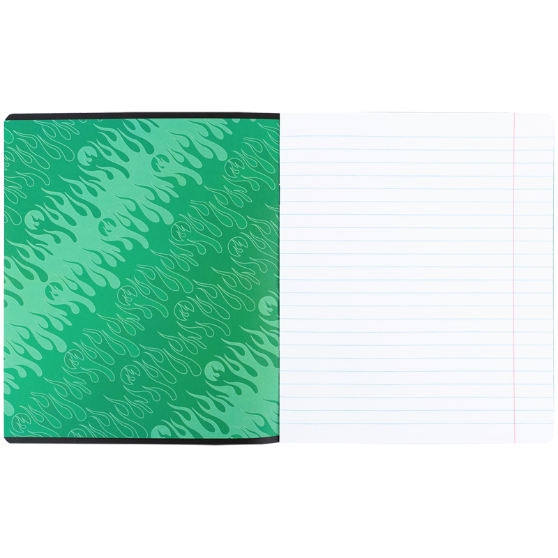 Тетрадь 12 лист., лин., гибр. лак + УФ лак, Hot Wheels (HW25-234) Kite - фото 7