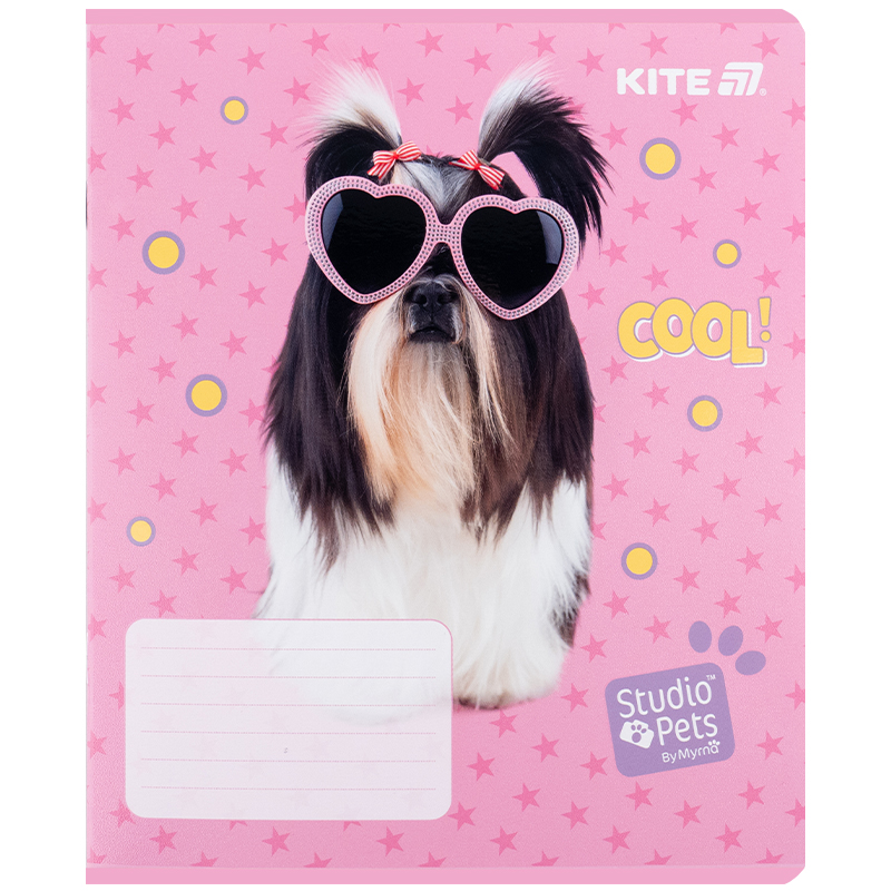 Зошит 12 арк., лін., гібр. лак + УФ лак, Studio Pets (SP25-234) Kite - фото 7