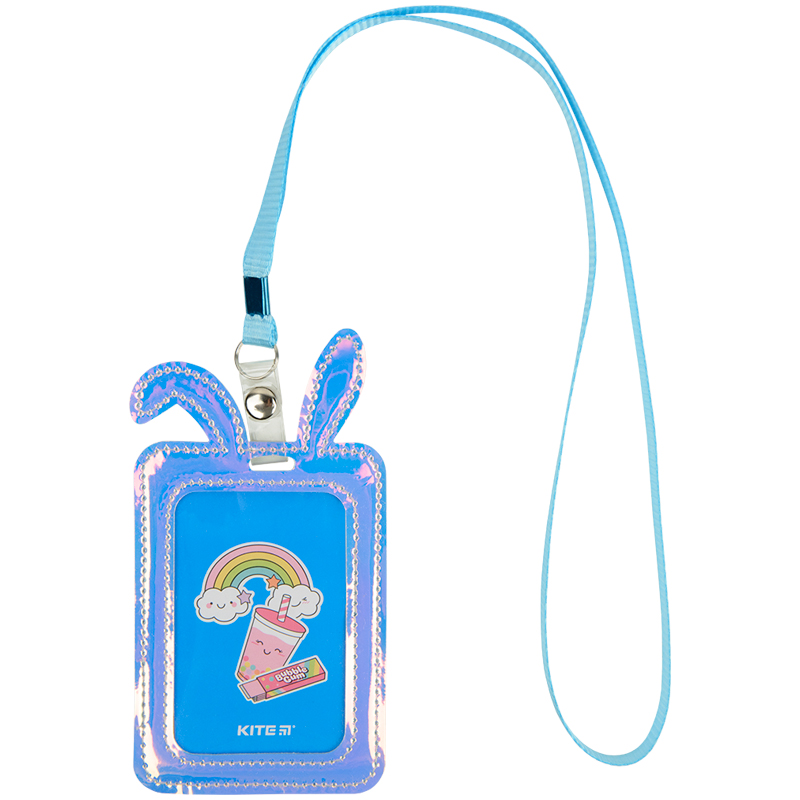 Бейдж Bunny з голографічним ефектом, фіолетовий Kite - фото 1