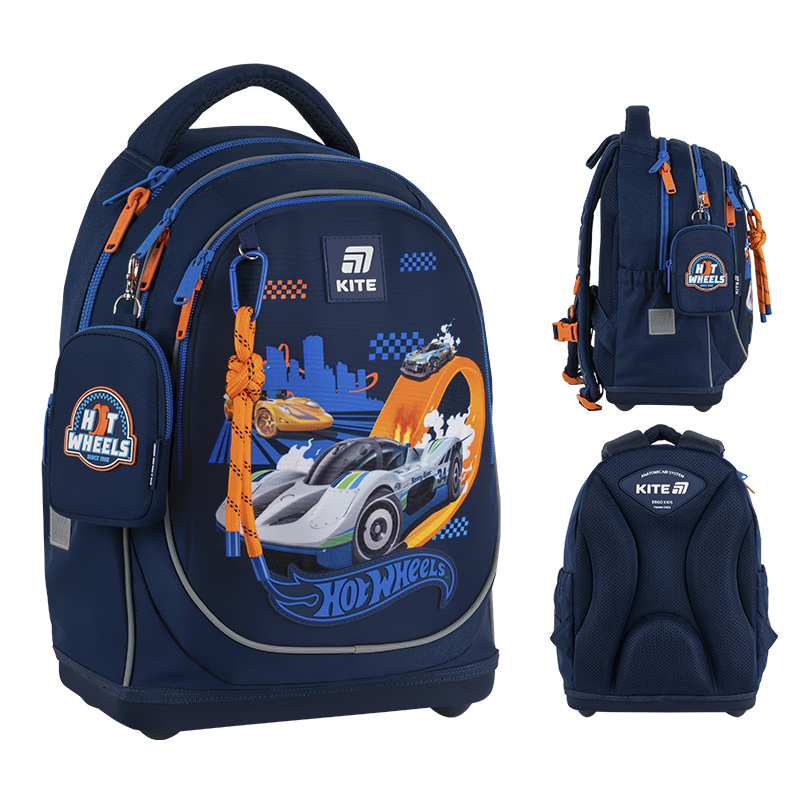 Рюкзак Kite Education 724 Hot Wheels Kite - фото 18