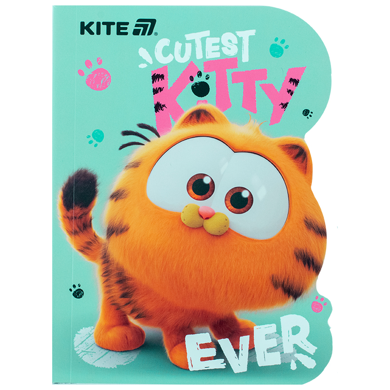 Блокнот вырубка, клей, 60 лист., А6 Garfield (GF25-223) Kite - фото 1