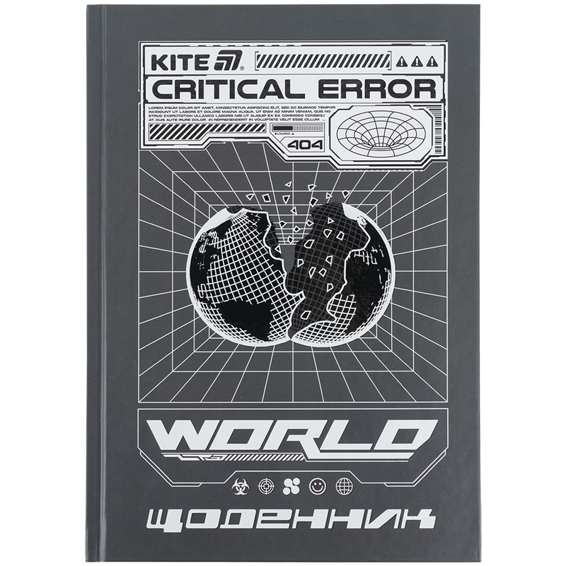 Щоденник шкільний, тверда обкладинка, World (K25-262-8) Kite - фото 5