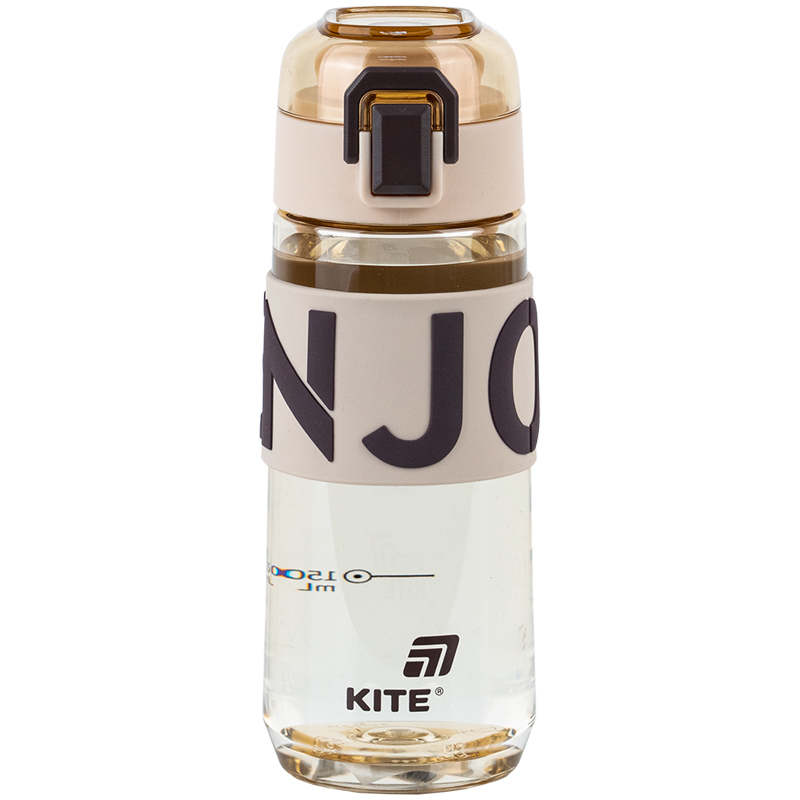 Бутылочка для воды, 550 мл, коричневая (K25-1232-3) Kite - фото 1