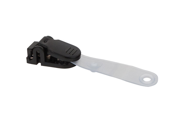 Клип для бейджа, 53*15мм., пластик., черн. BuroMax - фото 1