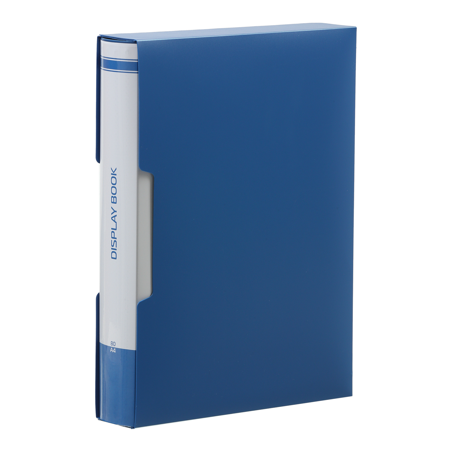 Папка на 80 файлами в коробці, син. BuroMax - фото 3