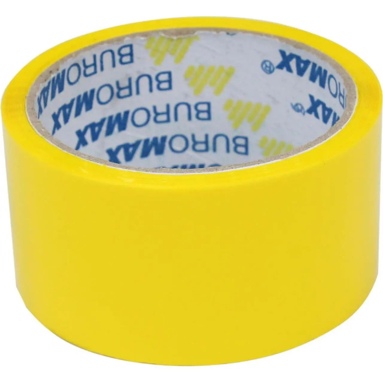 Клейка стрічка пакувальна 48мм.*35м, 40мкм, жовт. BuroMax - фото 3