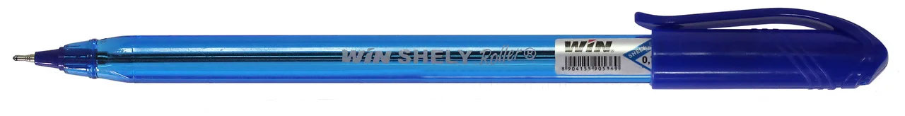Ручка масляная SHELLY, 0,7мм., корпус треугольный, стержень син. WIN - фото 3