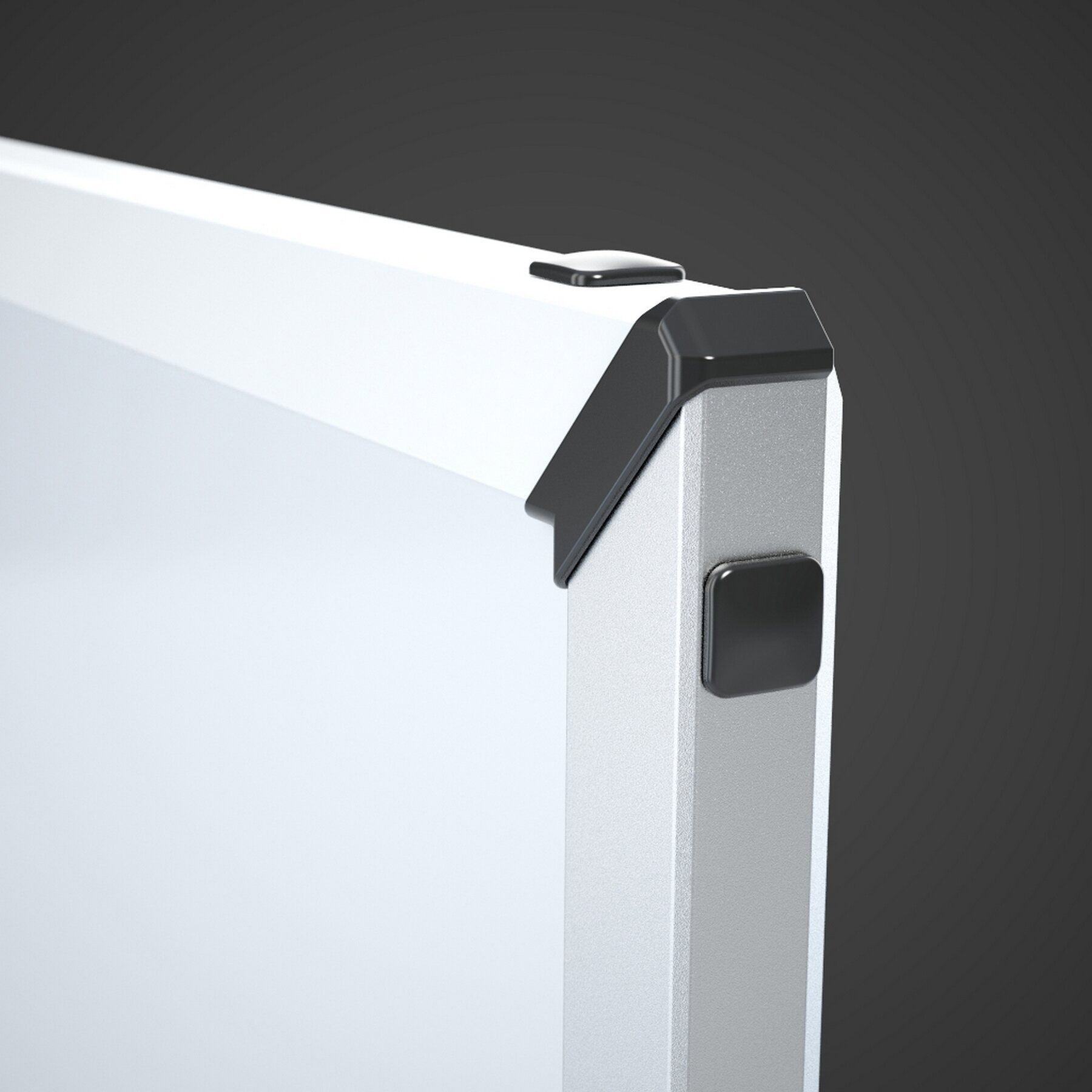 Доска белая магнитная сухостираемая StarBoard 100*150см., алюминиевая рамка, лак 2x3 - фото 8